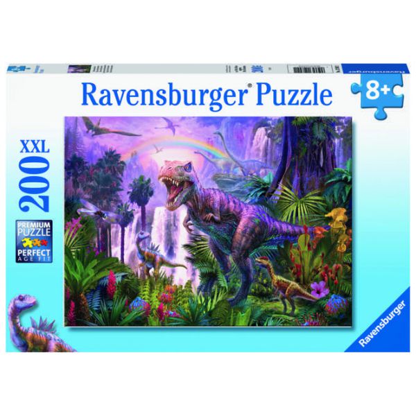 200 Piece XXL Puzzle - Land of Dinosaurs