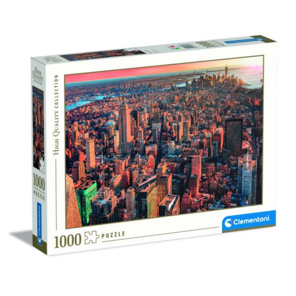 1000 Piece Puzzle - New York Sunset