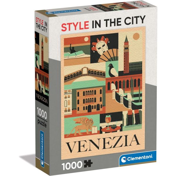 Puzzle da 1000 Pezzi - Style in the City: Venezia