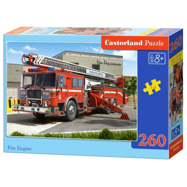 Puzzle da 260 Pezzi - Autopompa Antincendio