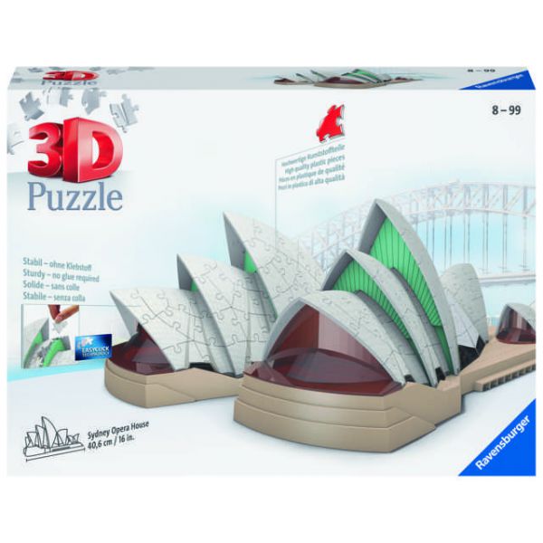 Puzzle da 216 Pezzi 3D - Sydney Opera House