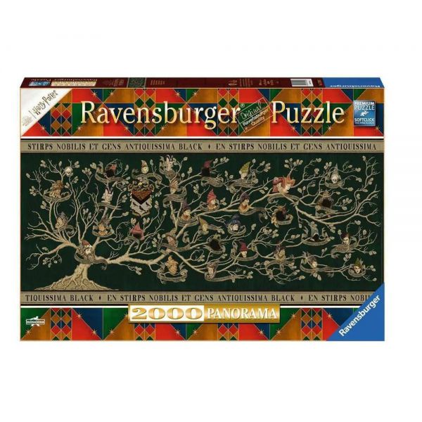 Puzzle da 2000 Pezzi Panorama - Harry Potter