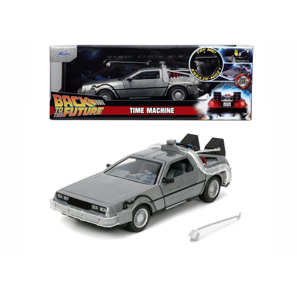 Back to the Future - Time Machine Diecast 1:24 Scale with Lights