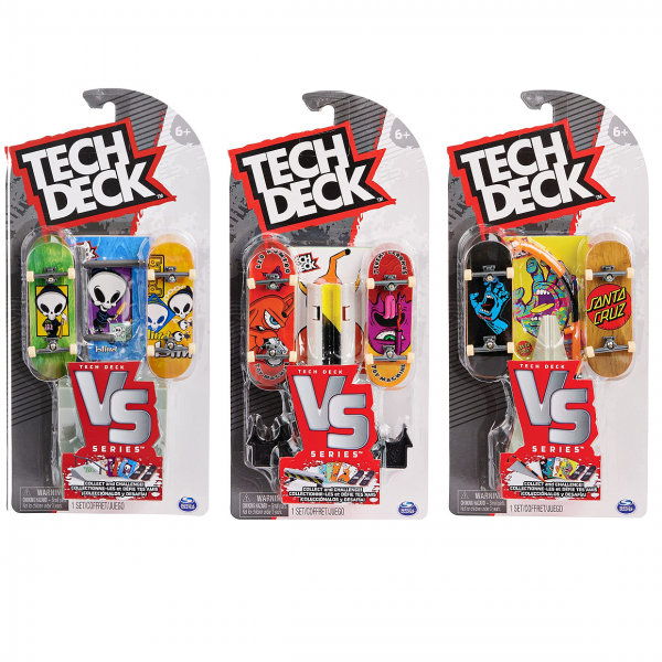 Tech Deck - Pack Versus Con 2 Finger Skate