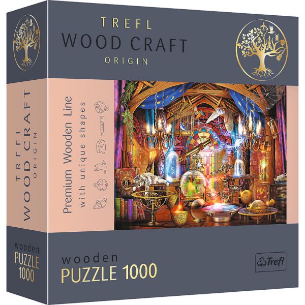 1000 Piece Woodcraft Puzzle - Magic Room