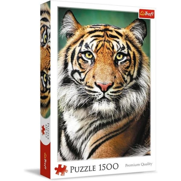 Puzzles - "1500" - Portrait of a Tiger