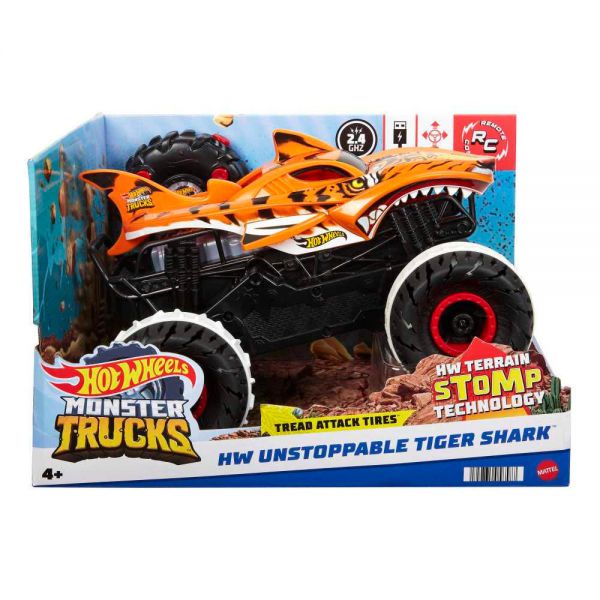 Mot Wheels - Monster Trucks: RC Tiger Shark