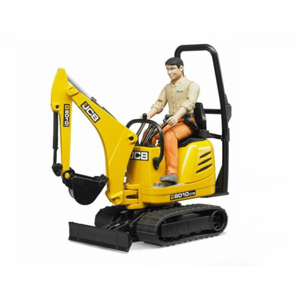 JCB Micro Excavator 8010 CTS with figure