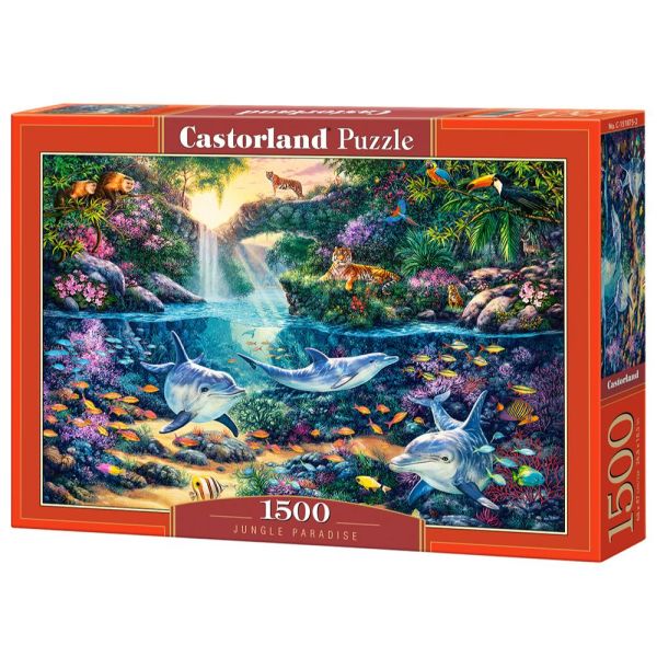 1500 Piece Puzzle - Jungle Paradise