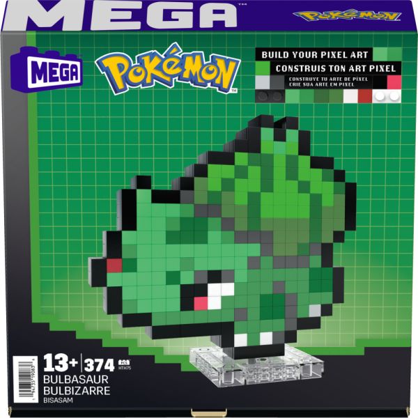 MEGA - Pokémon Pixel Art: Bulbasaur