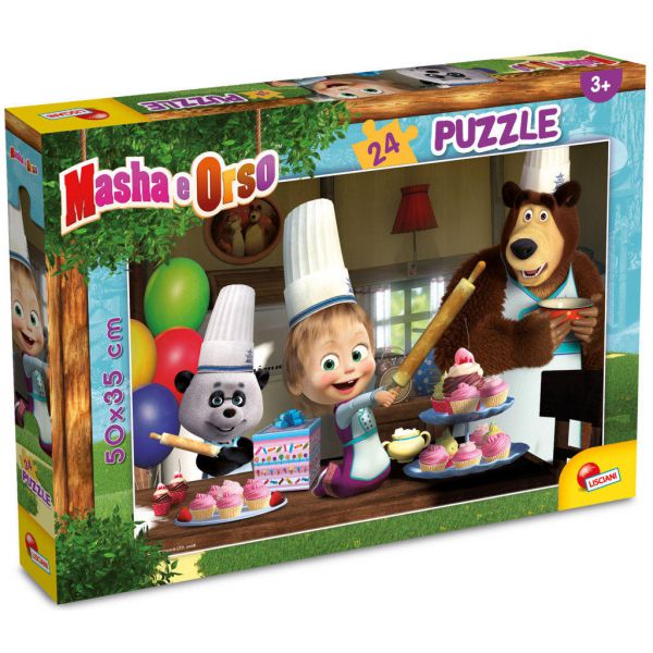 MASHA PUZZLE PLUS 24 - ALL TOGETHER WE LEARN!