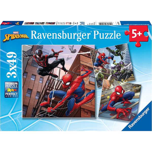 Puzzle 3x49 pz - Spiderman