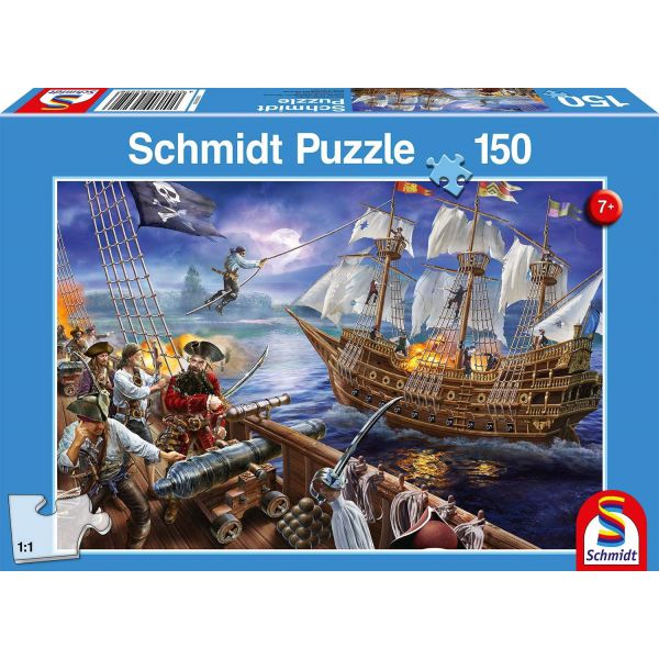 Puzzle da 150 Pezzi - Avventura con i Pirati