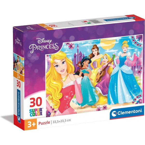 Puzzle da 30 Pezzi - Principesse Disney
