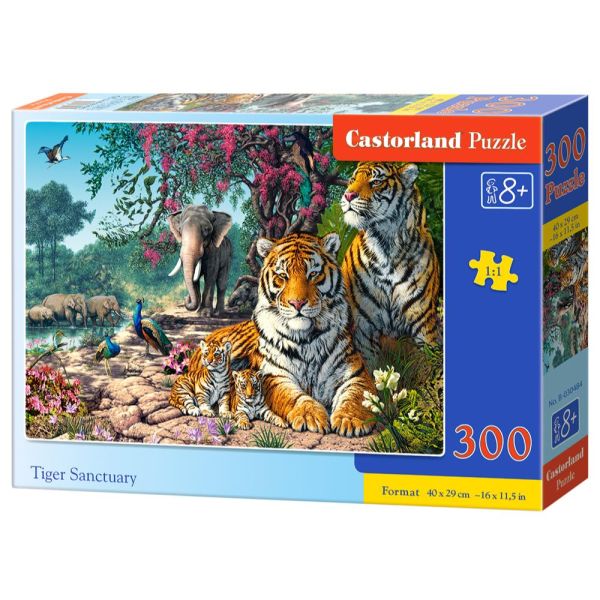 Puzzle da 300 Pezzi - Santuario della Tigre