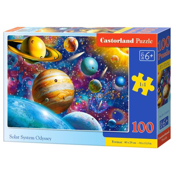 Puzzle da 100 Pezzi - Odissea nel Sistema Solare