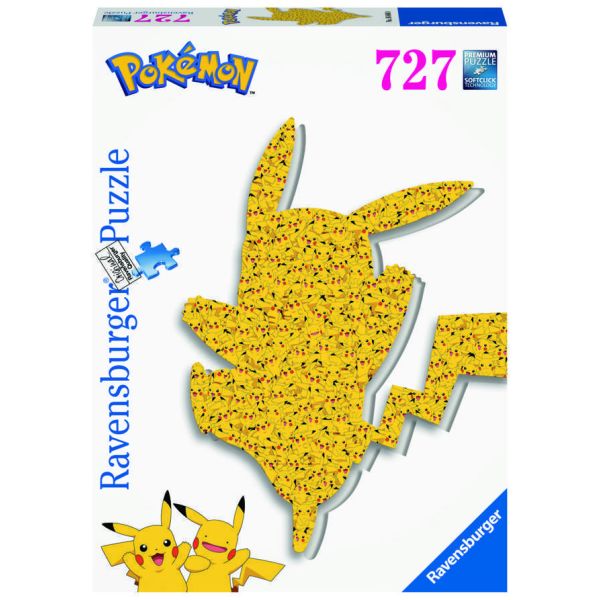 727-Piece Shaped Puzzle - Pikachu