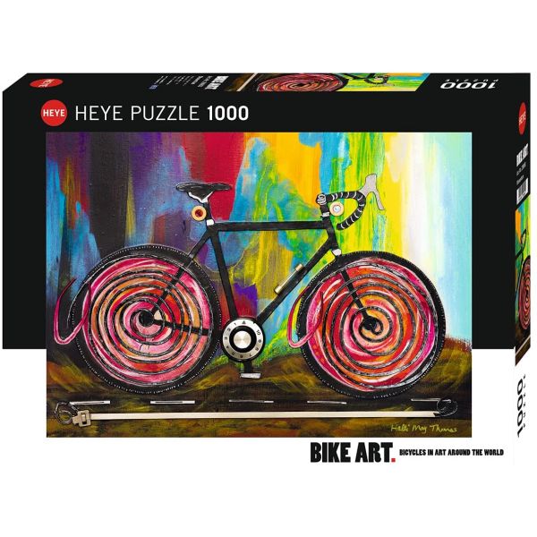 Puzzle 1000 pz - Momentum, Bike Art