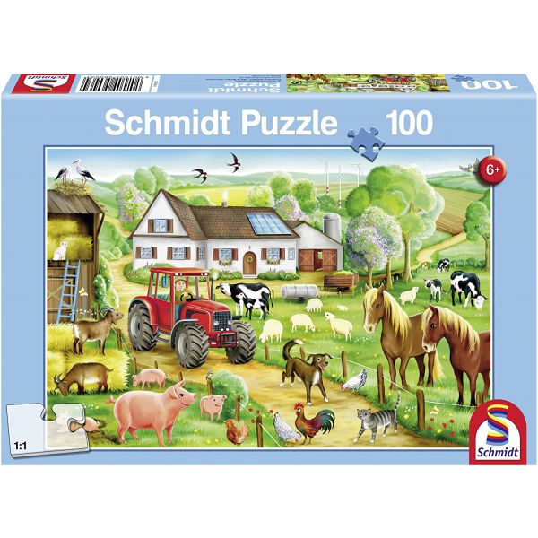 Puzzle da 100 Pezzi - Merry Farm