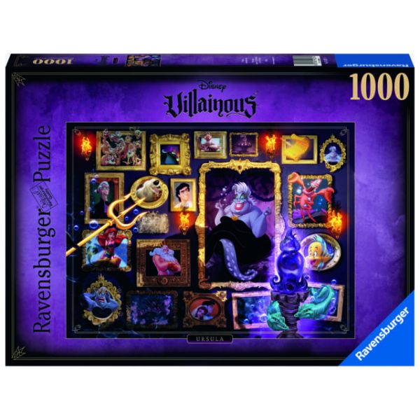 1000 Piece Puzzle - Disney Villainous: Ursula