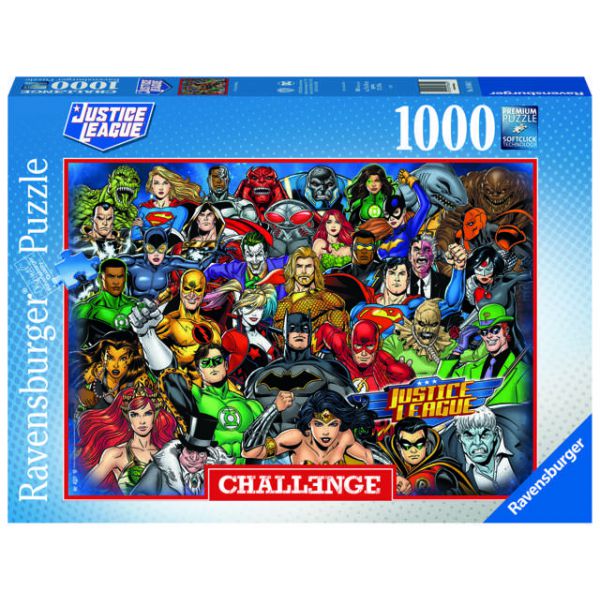 Puzzle da 1000 Pezzi Challenge - DC Comics: Justice League