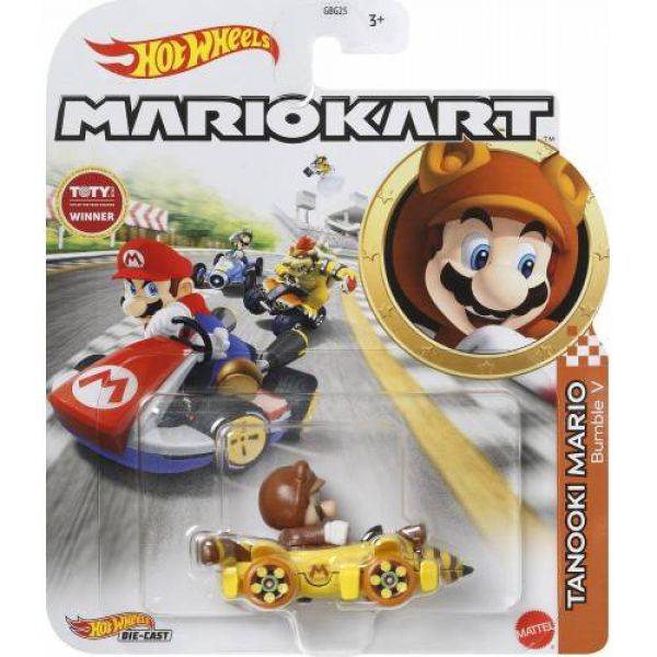 Hot Wheels - Mario Kart: Mario Tanooki Bumble V
