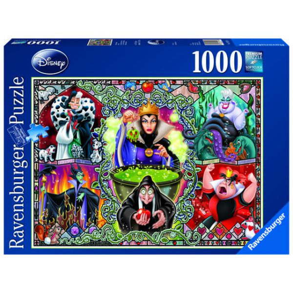 1000 Piece Puzzle - Disney Bad Guys