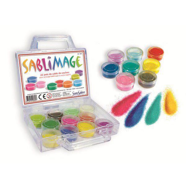Sablimage - Refill Case with 22 Sand Containers