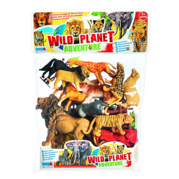 Wild planet adventure - busta 19 animali selvaggi