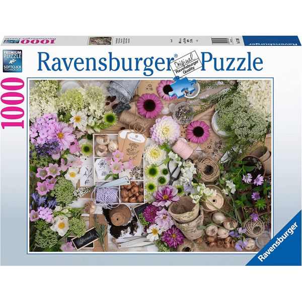 Puzzle 1000 pcs - For the love of flowers