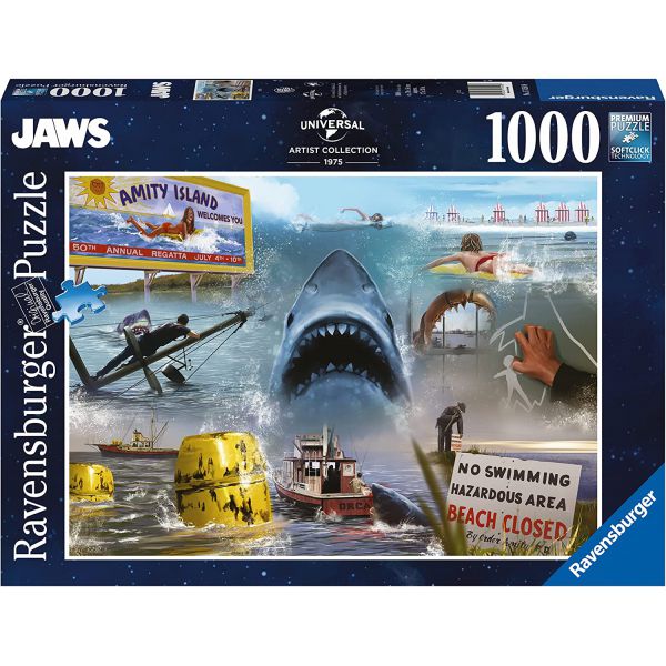 Puzzle da 1000 Pezzi - Jaws - Lo Squalo