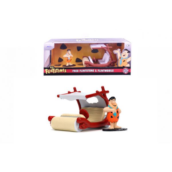 Fred Flintstone Family Car 1:32 con personaggio