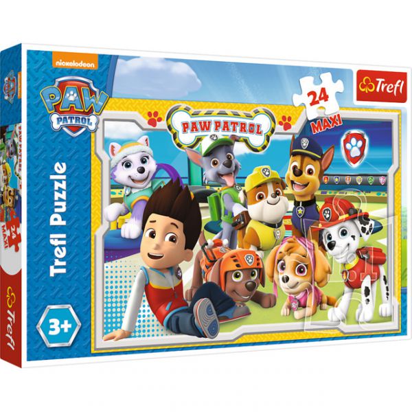 24 Piece Maxi Puzzle - Paw Patrol: Fun with the Team