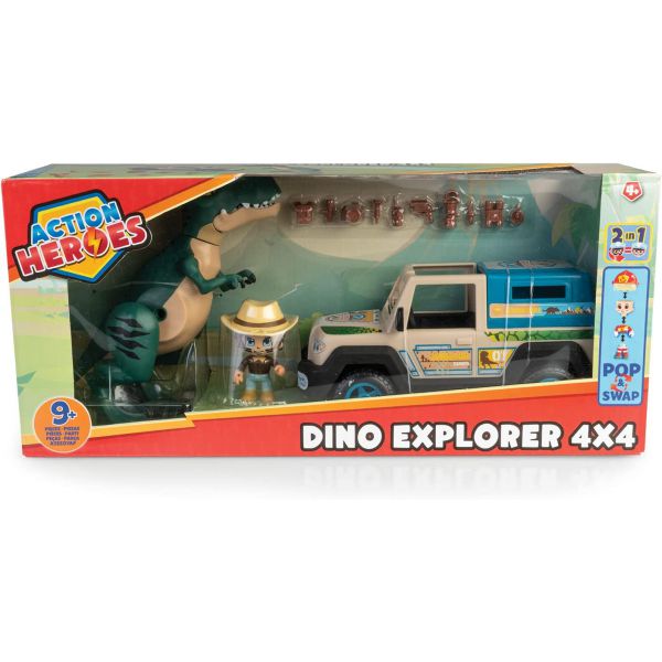 Action Heroes - Dino Explorer 4 x 4