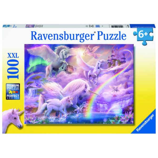 100-piece XXL puzzle - Unicorn Pegasus