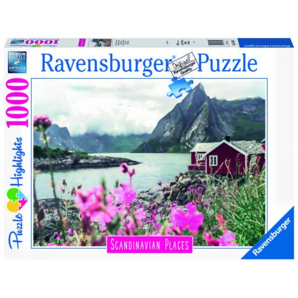1000 piece jigsaw puzzle - Lofoten, Norway