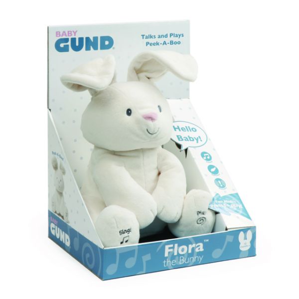 Gund - Flora Talking Interactive Bunny