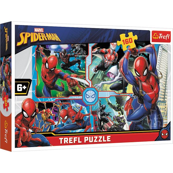 Puzzle da 160 Pezzi - Spider- Man: Al Salvataggio