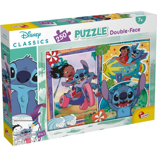 Puzzle da 250 Pezzi Double Face - Lilo e Stitch