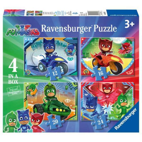 Puzzle 4 in 1 - PjMasks