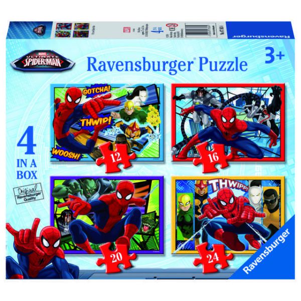 Puzzle 4 in 1 - Ultimate Spider-Man