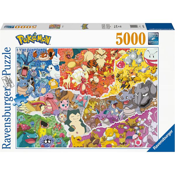 Puzzle da 5000 Pezzi - Pokemon 