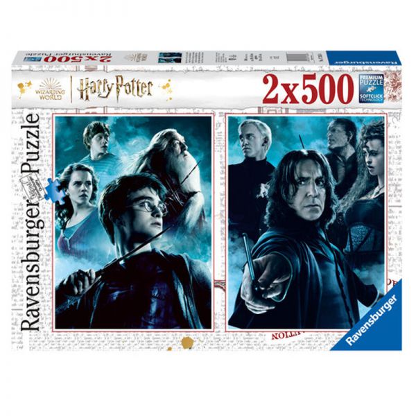 2 Puzzle da 500 Pezzi - Harry Potter