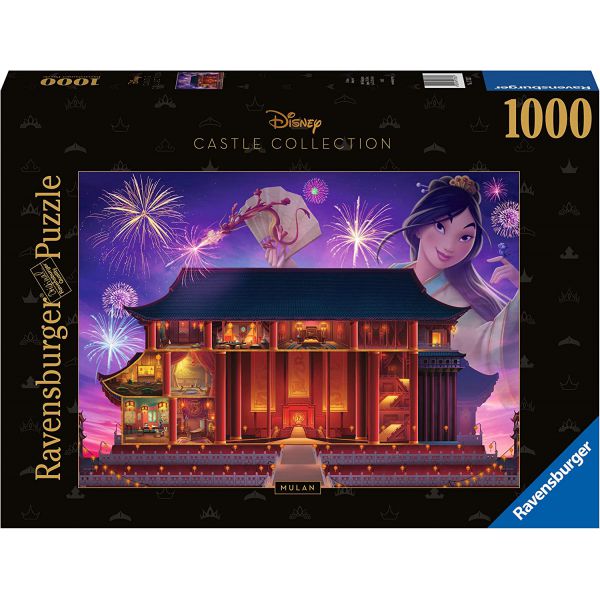 Puzzle 1000 pz - Mulan - Disney Castles
