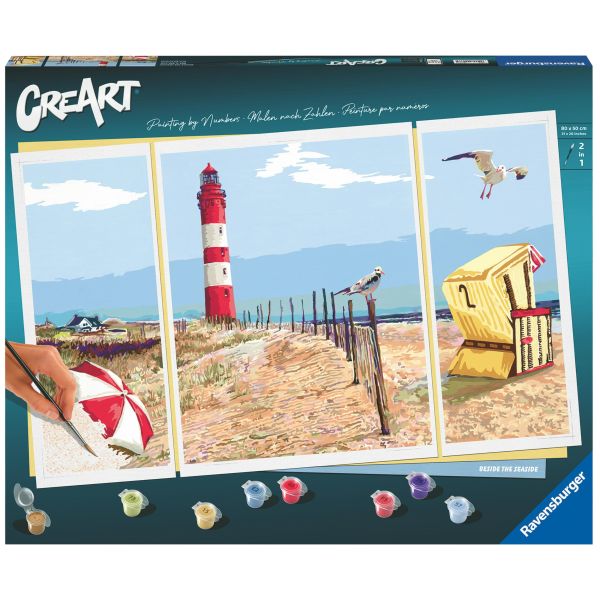 CreArt Premium Series Triptych - North Beach