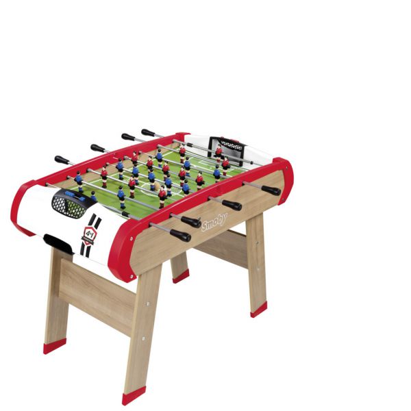 Multigame white and red 4 in 1 football