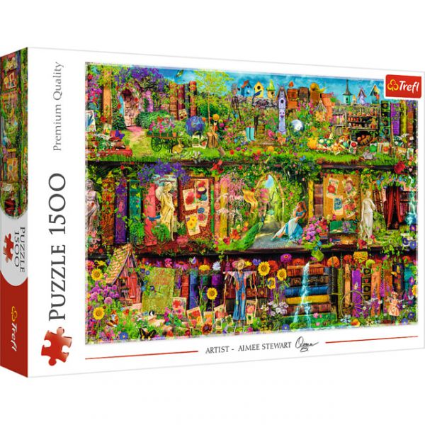 1500 Piece Puzzle - Fairy Library