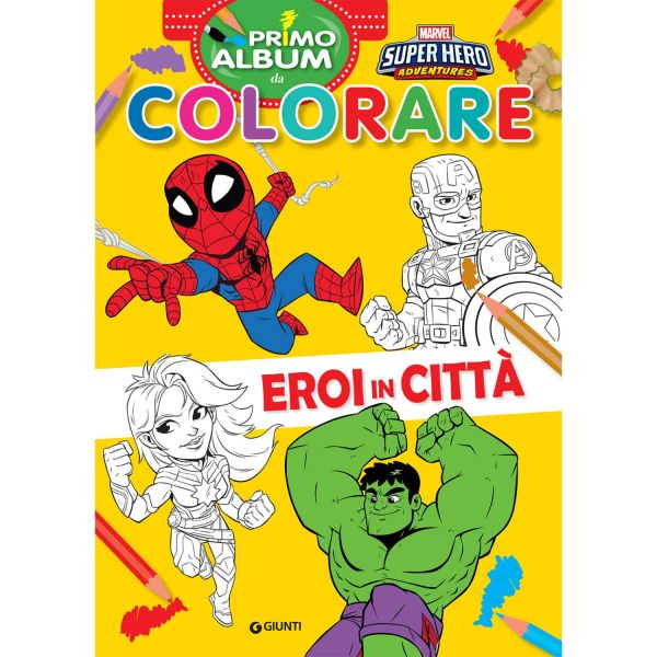 Primo Album da Colorare - Marvel Super Hero Adventures