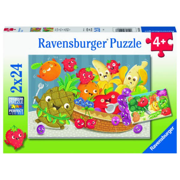 2 24-Piece Puzzle - Joy of Fruits and Vegetables