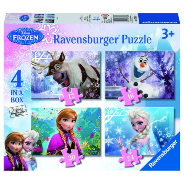 Puzzle 4 in 1 - Frozen